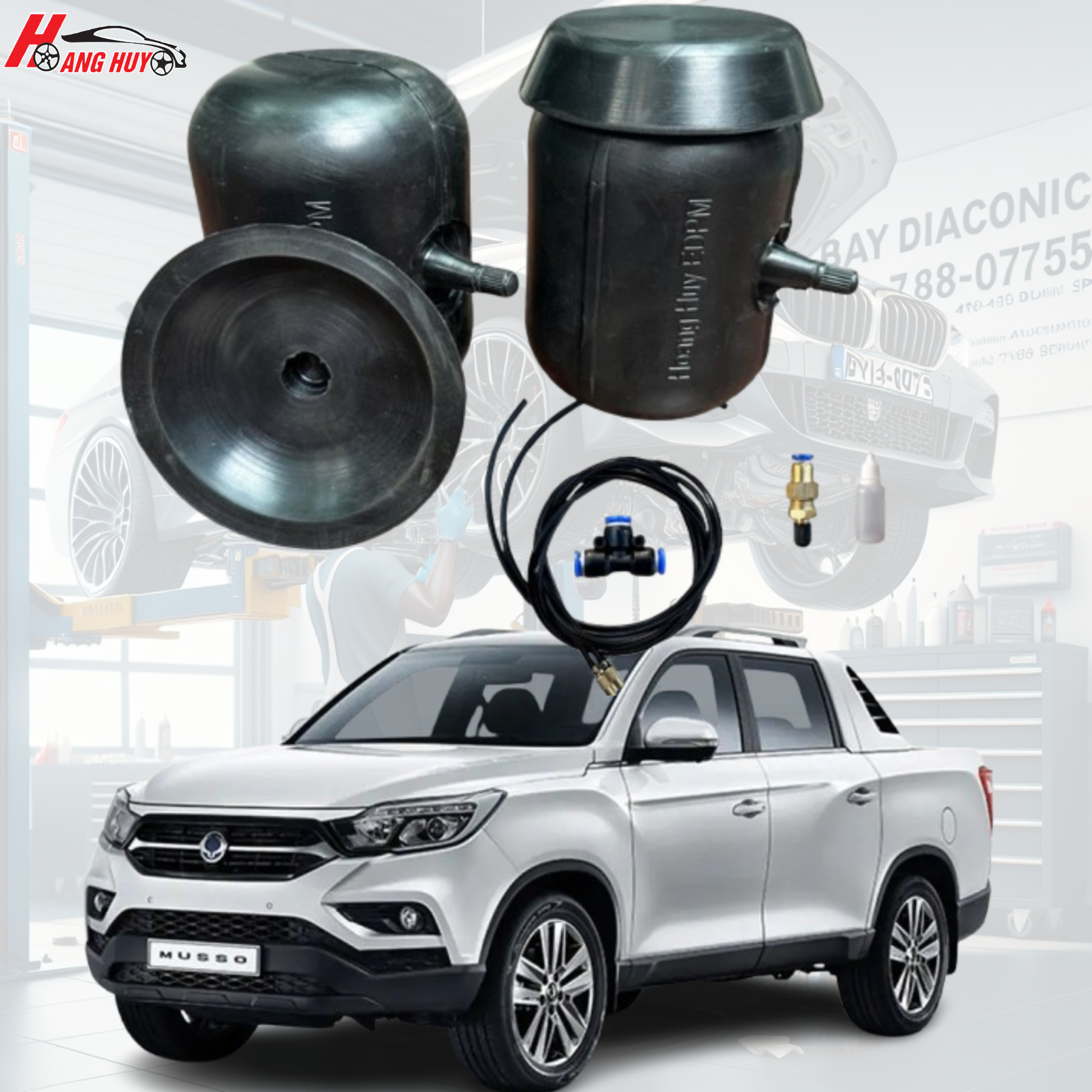 xe Ssangyong Musso